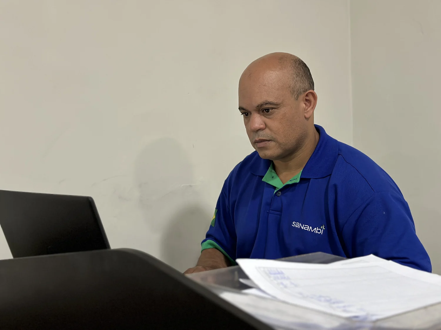 Atendimento da Sanambi em ação com a comunidade em Rolândia